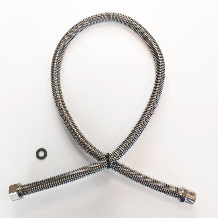 Сильфон газовый фиксированный 1/2" 0,8 м ВР/НР
