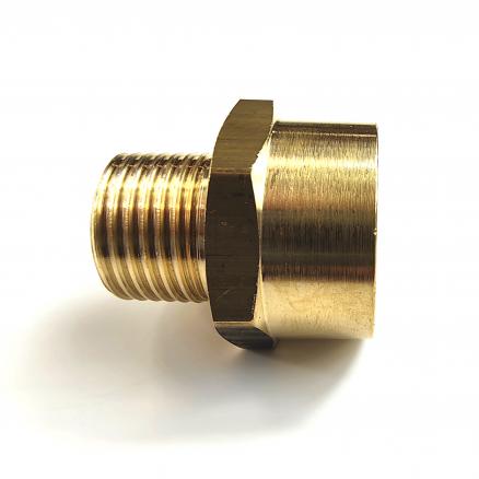 Переходник латунный пневмо 1/2"НР x 3/4"ВР - 10 шт.