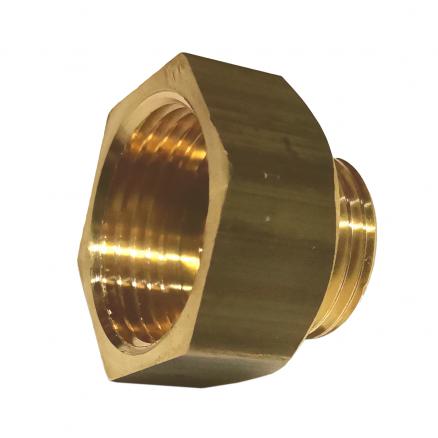 Переходник Профитт латунный ВР 3/4" х НР 1/2" - 10 шт.