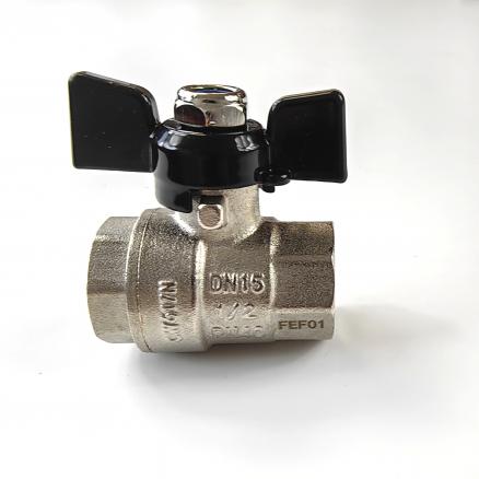 Кран 1/2" ВР/ВР бабочка