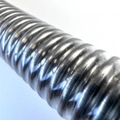 Сильфон для газа в оплетке ПВХ 1/2" 0,8 м ВР/ВР