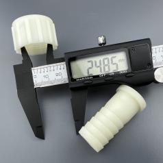 Наконечник гайка 3/4" х шланг 19 мм, полиамид - 4 шт.