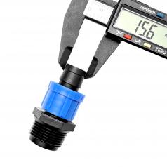 Адаптер для капельной ленты 16 мм НР 3/4" - 1 шт.
