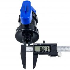 Кран ПНД 32 - 3/4"НР
