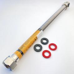 Сильфонная подводка 1/2 г/г 0,3 м для газа
