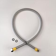 Шланг, подводка для газовых систем 1/2" 1м Гайка-штуцер, 1 шт. TUBOFLEX