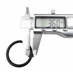 Кольцо резиновое 36,2х29х3,6 мм - 10 шт.