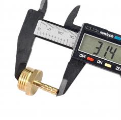 Наконечник наружная резьба 1"/2" Ø6 мм + хомут