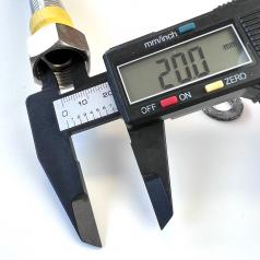 Сильфон для газа в оплетке ПВХ 1/2" 0,3 м ВР/ВР