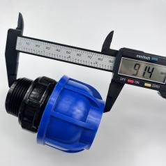 Муфта ПНД соединительная 40 - 1 1/4"НР