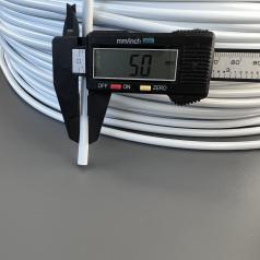 Микротрубка ПВХ 3*5 черно-белая - 5 м