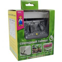 Таймер для полива секундный (соленоидный клапан, от батарейки крона)