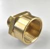 Переходник латунный пневмо 1/2"НР x 3/4"ВР