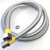 Сильфон для газа в оплетке ПВХ 1/2" 1,5 м ВР/НР