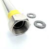 Сильфон для газа в оплетке ПВХ 1/2" 0,8 м ВР/ВР