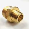 Переходник латунный пневмо 1/4"НР x 3/8"ВР - 10 шт.