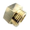 Муфта латунная переходная 1"НР - 1"ВР - 10 шт.