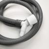 Переходник для подключения сливного шланга, 20х23х40V, белый