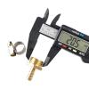 Наконечник наружная резьба 1"/2" Ø8 мм + хомут