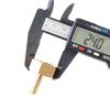 Наконечник с подвижной гайкой внутренняя резьба 1"/2" Ø6 мм + хомут
