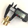 Переходник латунный пневмо 1/2"НР x 3/4"ВР