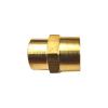 Муфта латунная переходная пневмо 3/8" ВР x 1/4" ВР