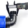 Угол ПНД 40 - 1 1/4"НР