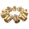 Ниппель латунный переходной пневмо 1/2"НР х 1/4"НР - 10 шт.