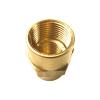 Муфта латунная переходная пневмо 3/8" ВР x 1/4" ВР