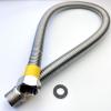 Сильфон для газа в оплетке ПВХ 3/4" 1,2 м ВР/НР