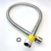 Сильфон для газа в оплетке ПВХ 1/2" 1,0 м ВР/НР