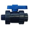 Кран ПНД 25 - 3/4"НР х 3/4"ВР - 12 шт.