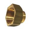 Переходник Профитт латунный ВР 3/4" х НР 1/2" - 10 шт.