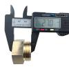 Муфта латунная переходная 1"НР - 1"ВР - 10 шт.