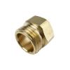 Муфта латунная переходная 1/2"НР - 3/8"ВР - 10 шт.
