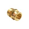 Муфта латунная переходная пневмо 3/8" ВР x 1/4" ВР
